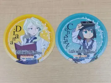 리틀 위치 아카데미아 애니메이트 카페 특전 코스터 레어 2종