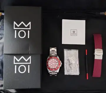 IOI 다이버 워치 & 고무 벨트