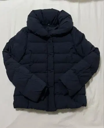 무인양품 다운 자켓 L 사이즈 네이비 네이비 컬러 다운 코트