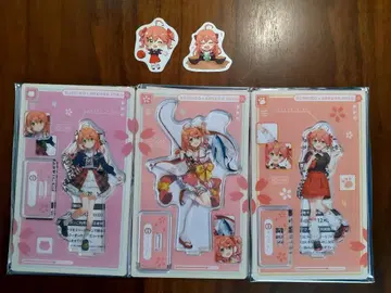 스시로 x 사쿠라미코 아크릴 스탠드 & 피크 세트