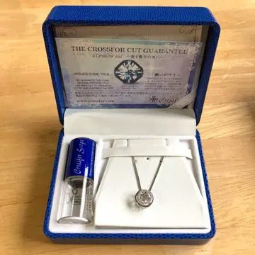 크로스포 실버 목걸이