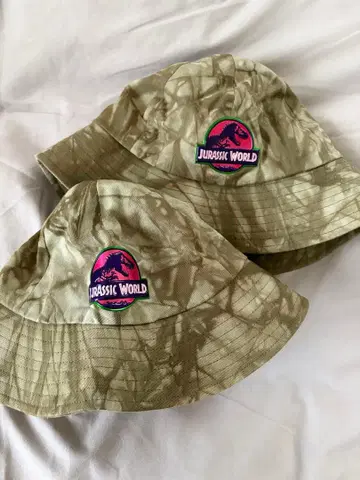 쥬라기 월드 카모플라쥬 햇 2세트