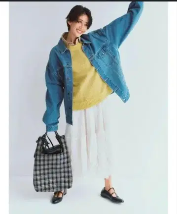 미라 오웬 허리밴딩 튤 볼륨 스커트 S