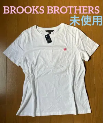 브룩스브라더스 화이트 T셔츠 미사용