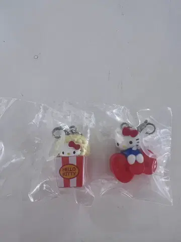 헬로키티 팝콘 피규어 메지루시 액세서리