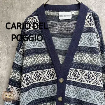 [ 이탈리아제 ] 디자인 니트 가디건 구제 의류 레트로 빈티지