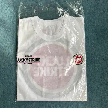 T셔츠 남성용 팀 스즈키 SUZUKI LUCKY STRIKE