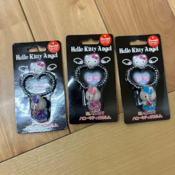 헬로키티 엔젤 키링 3개 세트