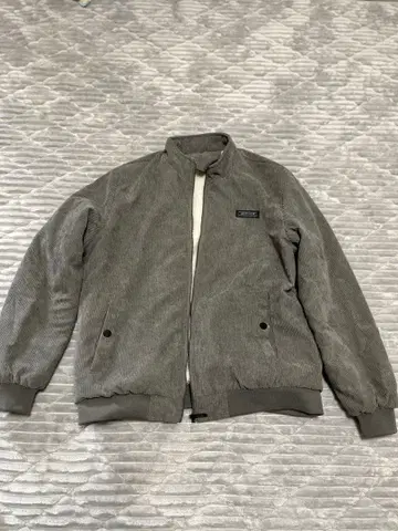 그레이 코듀로이 점퍼