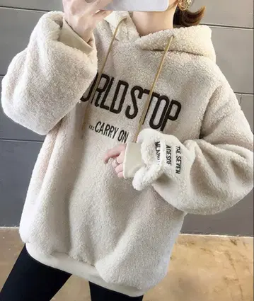 [ 미사용 ] 여성용 보아 후드티