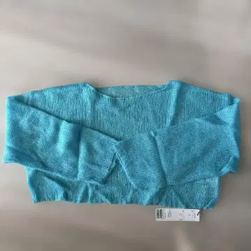 COCO DEAL 스카이블루 니트 스웨터