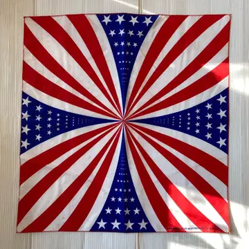 빈티지 반다나 USA제 성조기