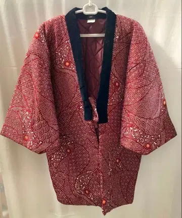 크레이프 원단 짱짱코 반텐 기모노 유카타