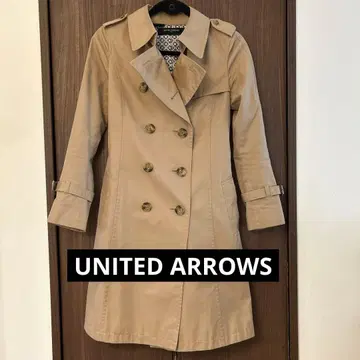 UNITED ARROWS 베이지 트렌치코트 새상품급