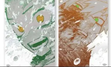 나의 히어로 아카데미아 원화전 포스터 히로아카전