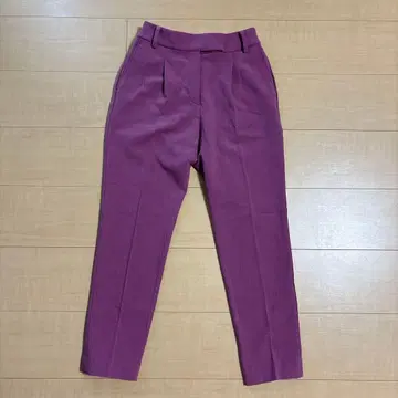 PLST 퍼플 슬랙스 XXS