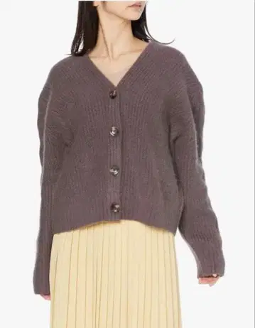 FRAY I.D 케이블 슬리브 니트 가디건