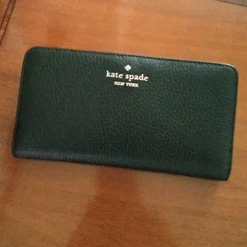 미사용 케이트 스페이드 장지갑 블랙