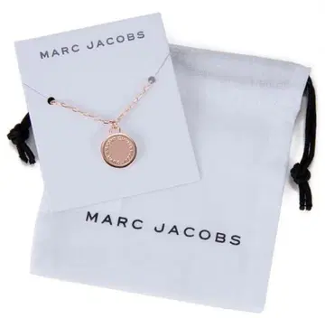 MARC JACOBS 로즈 골드 목걸이
