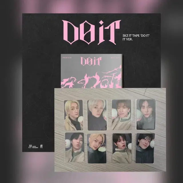 스트레이키즈 스키즈 두잇 DO IT 미개봉앨범+리스닝포카