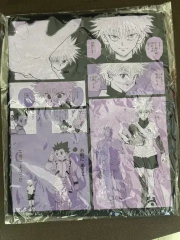 HUNTER x HUNTER 키루아 벌스데이 빅 실루엣 T셔츠