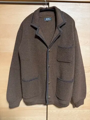 빔즈 니트 자켓 가디건