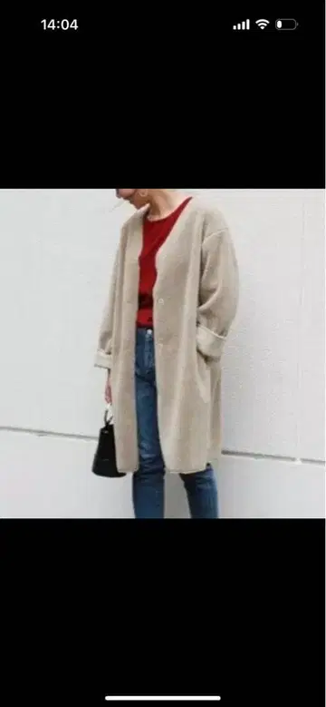 저널 스탠다드 relume 보아 코트