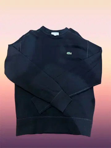 LACOSTE 블랙 트레이닝복 US XS