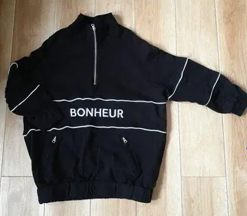 하프 지퍼 후드티 맨투맨