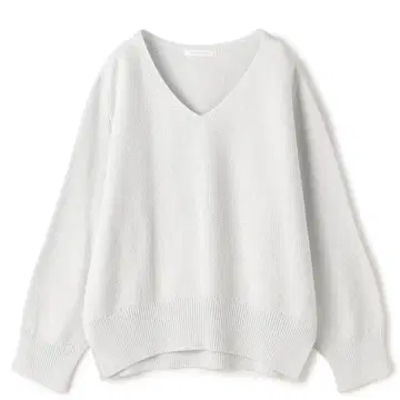 25SS 갤러리 바이 GALERIE VIE 코튼 카노코 V넥 니트