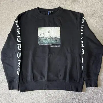 H&M 블랙 그래픽 트레이닝복 XS/S