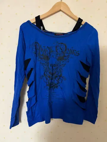 ALGONQUINS T셔츠 긴팔 블루