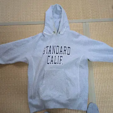 스탠다드 캘리포니아 Champion 콜라보 리버스 위브 그레이