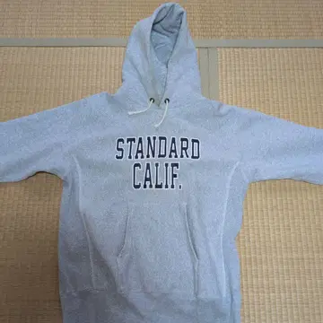 스탠다드 캘리포니아 Champion 콜라보 리버스 위브 그레이