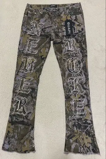 [ 레어 ] GUAPI X NBA YOUNGBOY 카모플라쥬 팬츠