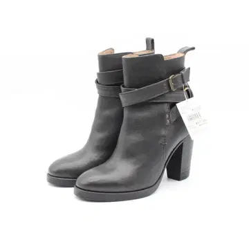 부테로 천연 가죽 벨트 디자인 부츠(35) 컨디션 최상