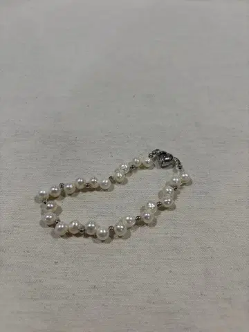 진주 담수 펄 팔찌