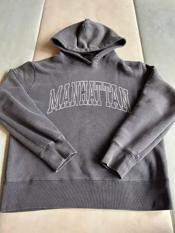Spilt & Sprin 그레이 MANHATTAN 후드티 F