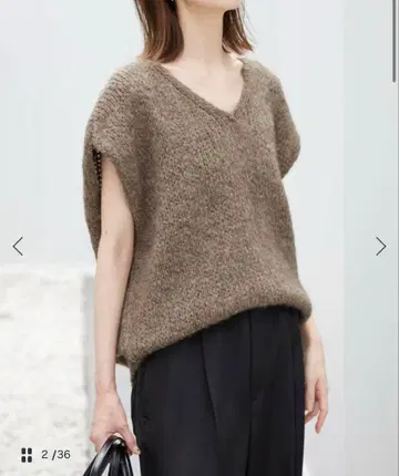 SLOBE IENA 트리코트 진 말 베스트