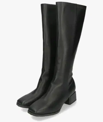 Oriental Traffic 블랙스퀘어 롱 부츠 완판템