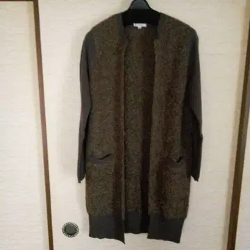 브라운 계열 롱 가디건 M~L