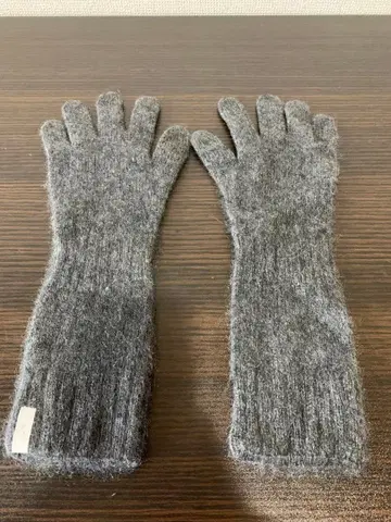 캐시미어 100% 차콜 장갑