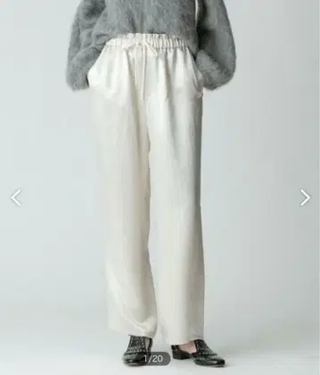 allureville 아세테이트 새틴 드로스트 팬츠 2