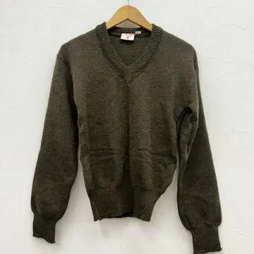 벨기에군 V넥 스웨터 3/S 상당 Vintage 3