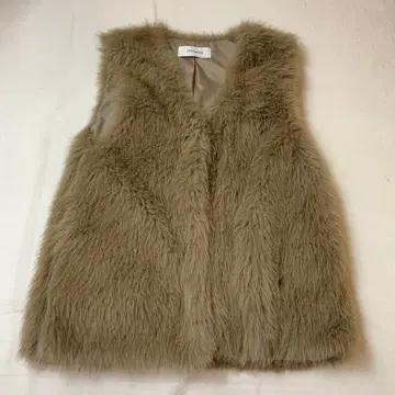 A/W JEANASIS 지나시스 퍼 베스트 F