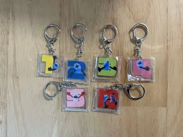 GiGO 한정판 퍼펫 스 넘버 키링