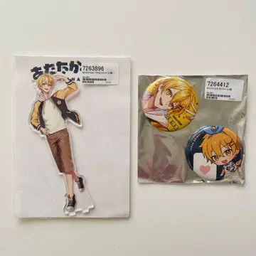 피스 아파트 따뜻해지는 타카오 신지 아크릴 스탠드 캔뱃지