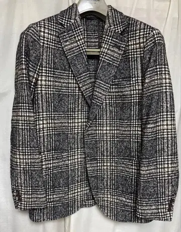 DRAGONE 글렌체크 테일러드 자켓