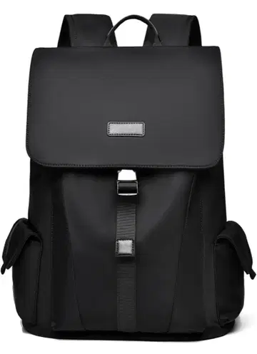 남성용 비즈니스 백팩 럭색 캐주얼 블랙