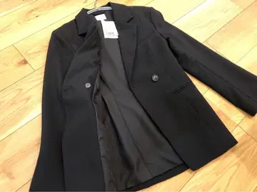 미사용품 블랙 테일러드 자켓 H&M